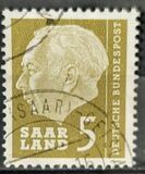 [President Theodor Heuss, 1884-1963, тып B4]