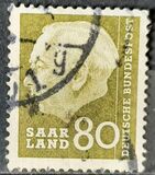 [President Theodor Heuss, 1884-1963, тып B16]