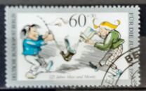 [Youth Welfare - The 125th Anniversary of Cartoon "Max und Moritz", प्रकार ABV]