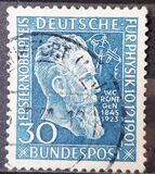 [The 50th Anniversary of Wilhelm Röntgen's Nobel Prize in Physics, тип R]