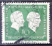 [Paul Ehrlich and Emil V. Behring, type AX]
