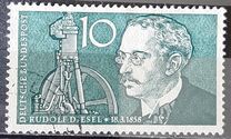[100. Geburtstag von Rudolf Diesel, Typ DT]