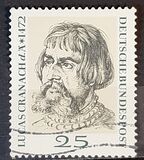 [The 500th Anniversary of the Birth of Lucas Cranach, Painter and Lithographic Artist, type SW]