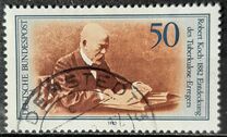 [The 100th Anniversary of the Discovery of Tuberkelbacille by Robert Koch, tip AHN]
