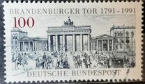 [The 200th Anniversary of the Brandenburger Tor, type AVP]