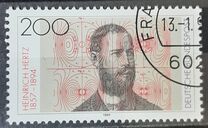 [The 100th Anniversary of the Death of Heinrich Hertz, Physicist, type BEA]
