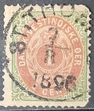 [Danish Postage Stamps - Value in "CENT", type B2]