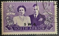 [South Africa Postage Stamps Overprinted, type BD2]