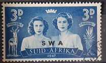 [South Africa Postage Stamps Overprinted, type BD5]