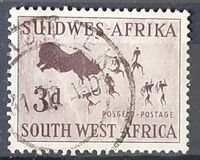 [Rock Carvings, Natives and Animals, type BO]