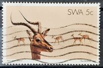 [The 25th Anniversary of Nature Protection in Southwest Africa, type HE]