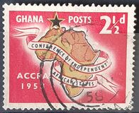[The 1st Conference of Independent African States, Accra, type K]