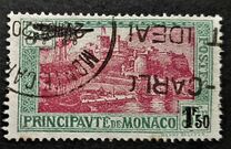 [Airmail - Issue of 1925/1927 Overprinted with Bleriot XI Airplane and Surcharged 1.50 F, tip CE]