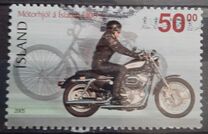 [The first Motorcycle in Iceland, type AFZ]