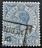 [King George V - Different Watermark, タイプ J12]