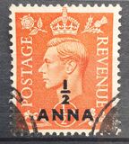[Great Britain Postage Stamps Issues of 1950 & 1951 Surcharged, type F]