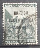 [Cape of Good Hope Postage Stamps Overprinted "BRITISH SOUTH AFRICA COMPANY.", type I]