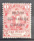 [Cape of Good Hope Postage Stamps Overprinted "BRITISH SOUTH AFRICA COMPANY.", type I1]