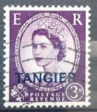 [Queen Elizabeth II - Great Britain Postage Stamps Overprinted "TANGIER", type P5]