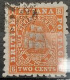 [Sailing Ship "Sandbach" - 1mm Between Value and "CENTS". See also No.12-20, type G3]