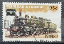 [International Stamp Exhibition "AMERIPEX '86" - Chicago, USA - Locomotives, tip OH]