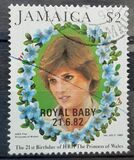 [The 21st Anniversary of the Birth of HRH The Princess of Wales - Overprinted "ROYAL BABY - 21.6.1982", Tipe TI]