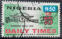 [The 75th Anniversary of The Daily Times of Nigeria, प्रकार YO]