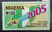 [The 131st Anniversary of Commemorative Postage Stamps, type AAJ]