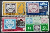 [The 100th Anniversary of First Postal Service by St. Lucia Steam Conveyance Company Ltd., Tip EB]