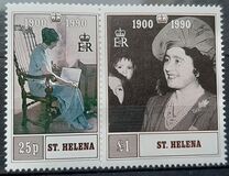 [90 Aniversario de la reina madre Elizabeth, 1.900 - 2.002, tipo PU]