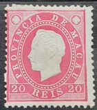 [King Louis I - Stripped paper, type I2]