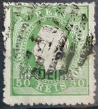[King Luis I - Portuguese Postage Stamps Overprinted, MADEIRA, type B4]