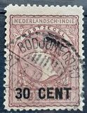 [Queen Wilhelmina - Stamps of 1905 & 1908 Surcharged, type H8]
