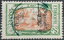 [No. 132 Surcharged, tip AR2]