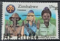[The 75th Anniversary of Girl Guides Association of Zimbabwe, type EE]
