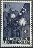 [The 50th Anniversary of Scouting Movement & the 100th Anniversary of the Birth of Robert Baden-Powell 1857-1941, տեսակ KE]