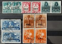 [South Africa Postage Stamps Overprinted "SWA", tip BA]