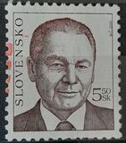 [President of the Slovak Republik Rudolf Schuster - Definitive stamp, tip KC]