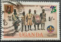 [The 75th Anniversary of Boy Scout Movement, tip GO]