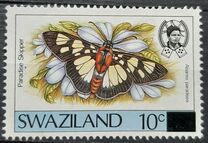 [Butterflies - Stamps of 1987 Surcharged, प्रकार OS1]