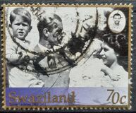 [The 50th Anniversary of the Accession of Queen Elizabeth II - With Gold Frame, type VI]