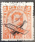 [Overprinted for use as Airmail, Tipi W]