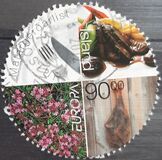 [EUROPA Stamps - Gastronomy, Scrivi AFR]