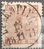 [Coat of Arms - Value in ÖRE, type C6]