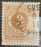 [Numerals in Circle - Different Perforation, type F11]