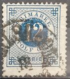 [Numerals in Circle - Different Perforation, type F16]