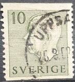 [King Gustaf VI Adolf of Sweden - Without Imprint, tip DB]