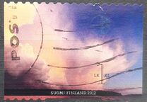 [Clouds - Self Adhesive Stamps, प्रकार BUM]