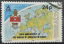 [The 150th Anniversary of Gibraltar, type TD]