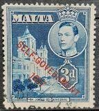 [King George VI and Local Motifs Overprinted "SELF-GOVERNMENT - 1947", type BA6]